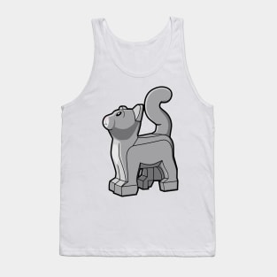 LEGO Cat (Light Grey) Tank Top